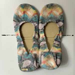 Storehouse Leather Flats Size 10 Saharan Hair on Hide NWOT